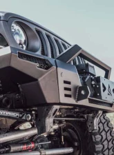 Attica 4x4 Front Bumper Modular Design Jeep Gladiator | Wrangler JL 2018+                                     - ATTJL01A110-BX - Image 11